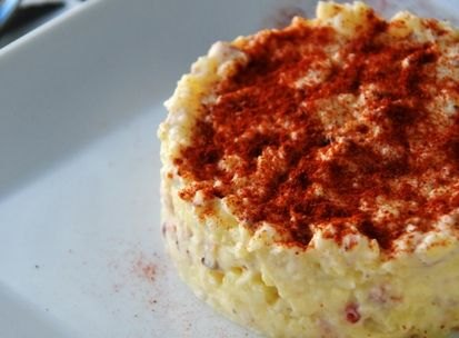 Detalle de la cocina casera del mesón
